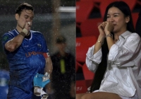 'Cam thường check' nhan sắc nàng WAG mang bầu vẫn gợi cảm nhất làng bóng Việt, thủ môn Lâm Tây dưới sân hoá người hùng liền có động thái này