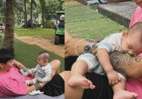 Hé lộ độ giàu có của Đoàn Văn Hậu qua camera của Doãn Hải My, đi chơi với con trai “flex” luôn cả nửa tỉ đồng 