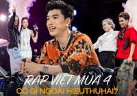 Rap Việt mùa 4 có gì ngoài HIEUTHUHAI?