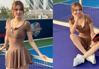 Phản ứng của dân tình khi em gái Công Vinh khoe vóc dáng nuột nà trên sân pickleball, U40 mà cữ ngỡ 20