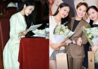 Bà xã Đoàn Văn Hậu khoe góc nghiêng cực phẩm, cùng nàng WAG xinh nhất làng bóng đá đọ sắc càng 'gấp đôi visual'