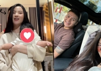 Chu Thanh Huyền khoe cận cảnh quý tử mới sinh, hành động của Quang Hải sau lưng mới gây chú ý 