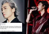 Karik sửa status 3 lần giữa đêm, xưng 'mày - tao' khi có người hỏi về rapper diss HIEUTHUHAI