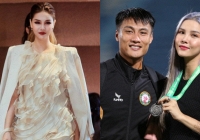 Phản ứng của Mạc Hồng Quân khi vợ siêu mẫu trở lại sàn diễn sau nhiều năm rời showbiz