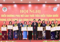 Vinh danh 291 phụ nữ cao tuổi tiêu biểu trong xây dựng gia đình văn hóa, ấm no, hạnh phúc