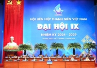 Khai mạc Đại hội đại biểu toàn quốc Hội Liên hiệp thanh niên Việt Nam lần thứ IX