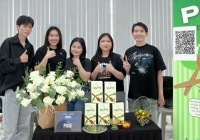 Sinh viên FPT Cần Thơ chế tạo muỗng nhựa sinh học từ vỏ quất