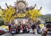 Hàng nghìn du khách đến du xuân tại Sun World Ba Na Hills dịp đầu năm mới 2025