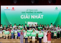 Cuộc thi “Gửi tương lai Xanh 2050” mùa đầu tiên tìm ra các chủ nhân giải thưởng