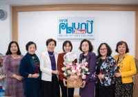 Hội Nữ trí thức Việt Nam thăm và làm việc với Tạp chí Phụ nữ Mới 