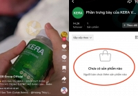 Kẹo rau KERA bất ngờ 'bốc hơi' khỏi các sàn TMĐT, trên kênh TikTok chính chủ cũng không còn