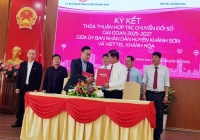 Huyện miền núi Khánh Sơn- Khánh Hòa: Công bố Quy hoạch xây dựng vùng đến năm 2030, tầm nhìn đến năm 2050.