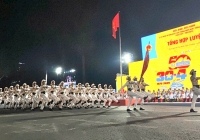 TP.HCM: Hơn 10.000 người tham gia tổng hợp luyện diễu binh mừng 30/4