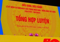 TP.HCM tổng hợp luyện diễu binh, diễu hành lần thứ 2