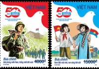 Phát hành bộ tem Kỷ niệm 50 năm Ngày Giải phóng miền Nam, thống nhất đất nước