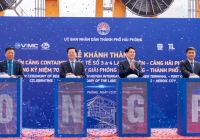 Hải Phòng khánh thành 2 bến cảng Container Quốc tế số 3 và số 4