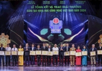 Tôn vinh 43 công trình xuất sắc tại Giải thưởng Sáng tạo Khoa học Công nghệ Việt Nam 2024