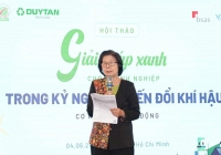 Giải pháp xanh cho doanh nghiệp trong kỷ nguyên biến đổi khí hậu: Từ thách thức đến hành động thực tiễn