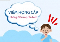 Trẻ bị viêm họng cấp: Phụ huynh cần lưu ý gì?