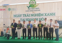 Khởi động Việt Nam Xanh- Ngày trải nghiệm xanh tại Khánh Hòa