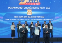 Nhà xuất bản Giáo dục Việt Nam được vinh danh “Doanh nghiệp, đơn vị sự nghiệp chuyển đổi số xuất sắc” năm 2025