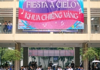 Học sinh trường THPT Chuyên Đại học Sư phạm thử thách trí tuệ tại “Khua Chiêng Vàng”