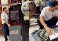 Căn phòng chứa tiền của vợ chồng “trùm” thẩm mỹ viện Mailisa