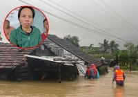Đưa vợ và 2 con đi tránh lũ xong, người đàn ông bị mệt rồi bất ngờ ra đi mãi mãi: Hoàn cảnh đáng thương