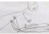 Con gái 6 tuổi đi học về vẽ một bức tranh, mẹ xem xong thì sợ suýt ngất, lập tức báo cảnh sát