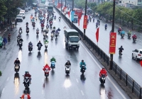 Không khí lạnh tăng cường trở lại ngay ngày đầu tiên của năm mới, miền Bắc mưa to, rét đậm