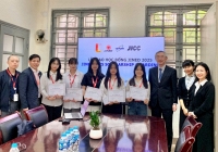5 nữ sinh Đại học Bách khoa Hà Nội “ẵm” trọn học bổng JINED lần thứ 7