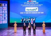 Herbalife Việt Nam đạt giải thưởng “Thương Hiệu, Nhãn Hiệu Uy Tín Hàng Đầu Việt Nam” 2025