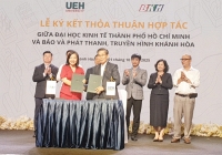 Chuỗi sự kiện phát triển đại dương xanh tại Khánh Hòa, Đại học Kinh tế TPHCM ký kết 6 hợp tác quan trọng.