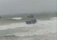 Vụ chìm tàu 15 người mất tích trên biển: Lốc xoáy quá nhanh, chỉ 20 giây tàu đã chìm