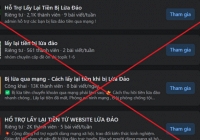 Cảnh giác với 'dịch vụ lấy lại tiền bị lừa đảo' trên MXH để không bị lừa tiếp lần 2!