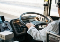 Người lái xe bus ở Kyoto