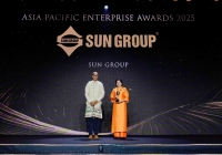 Sun Group nhận giải thưởng “Thương hiệu truyền cảm hứng châu Á 2025” do APEA trao tặng