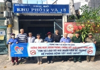 Trung tâm Y tế quận Tân Bình (cũ) siết chặt giám sát, xử lý ổ dịch sốt xuất huyết