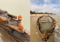 Vật lạ dài được xem như 'báu vật độc nhất vô nhị' từng bị vùi lấp bỗng xuất hiện rõ mồn một, đề xuất khai quật khẩn cấp