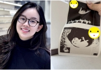 Ly Kute mang thai lần 3