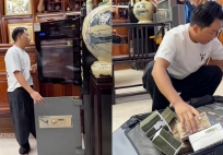 Căn phòng chứa tiền của vợ chồng “trùm” thẩm mỹ viện Mailisa