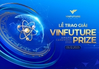 Tối nay, chủ nhân giải thưởng VinFuture với tổng trị giá 4,5 triệu đô la sẽ chính thức lộ diện!