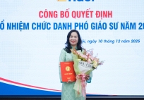 Dấu ấn của PGS.TS Lưu Thị Tho trong nghiên cứu công nghệ vật liệu dệt may