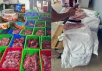 Cận cảnh kho hàng chứa 120 tấn thịt lợn bệnh bốc mùi của Công ty CP Đồ hộp Hạ Long