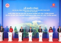 Vingroup khởi công đô thị nghỉ dưỡng suối khoáng và tổ hợp thể dục thể thao Mỹ Lâm - Tuyên Quang