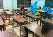 17 học sinh và 1 giáo viên trường bán trú ở Quảng Nam dương tính COVID-19