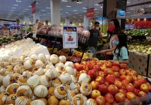 Trái cây Trung Quốc xuất hiện nhiều tại các chợ dân sinh