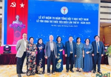 Lãnh đạo Hội nữ Trí Thức Việt Nam tham dự Lễ kỷ niệm 70 năm thành lập  Hội Tổng hội Y học Việt Nam