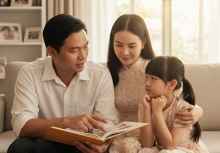 Cha mẹ dạy con về trung thực, nền tảng của tính cách bền vững
