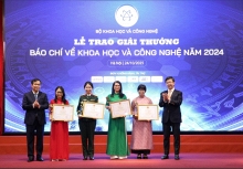 Vinh danh 24 tác phẩm báo chí xuất sắc về khoa học và công nghệ năm 2024, tôn vinh những người “kể chuyện” của tri thức